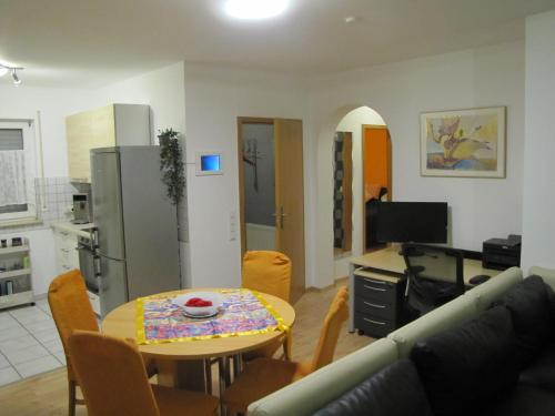 Una cocina o cocineta en Apartment Storchennest