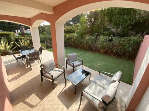 Super appartement 80m de la plage de plain pied avec 50m2 extérieur