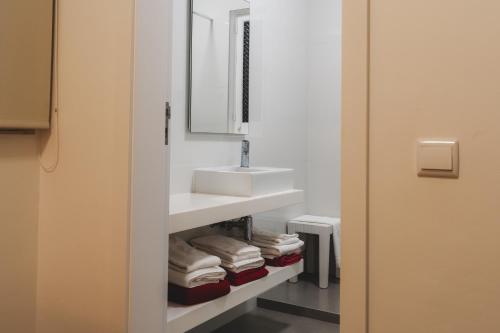 Koupelna v ubytování Casa da Relva