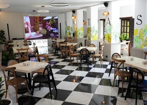 Un restaurant sau alt loc unde se poate mânca la Ciel Luxe Hotels Antigua Guatemala