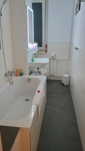 Ένα μπάνιο στο Ferien Appartment Erholung