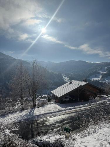 Chalet Cosy Les Gets Vue Montagne
