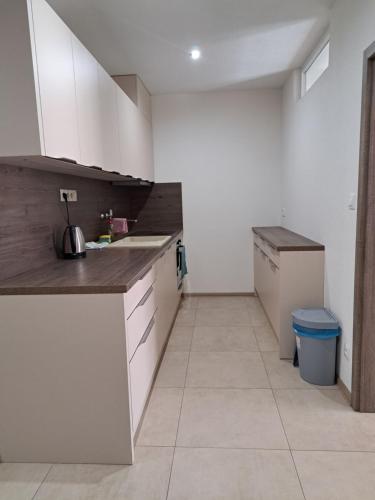 Kuchyň nebo kuchyňský kout v ubytování Apartmán Wellness-Detva