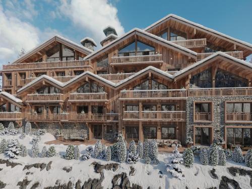 Appartement de luxe, 3 chambres, cheminée, conciergerie 5*, ski room, non-fumeur - FR-1-613-124