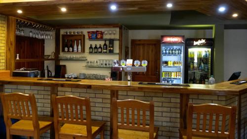 Lounge nebo bar v ubytování Penzion Čekanka