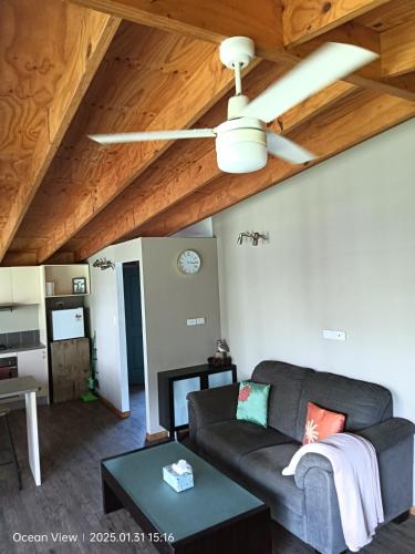 Zona de estar de Cabins @ The View