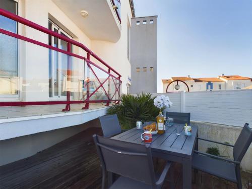 Appartement pour 4 avec balcon et terrasse