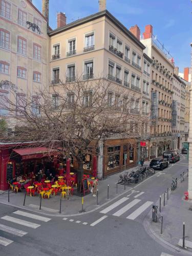 Suite design de luxe, Clim, Parking, cœur Lyon