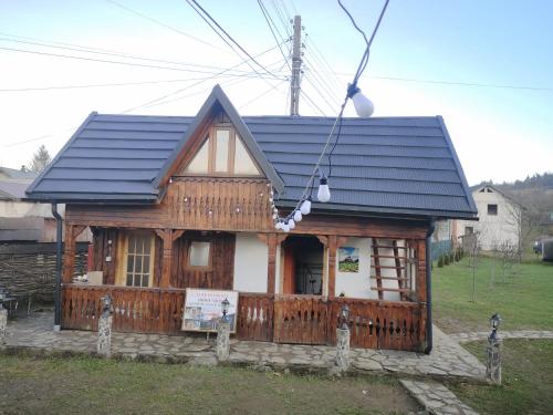 Das Gebäude in dem sich die Pension befindet