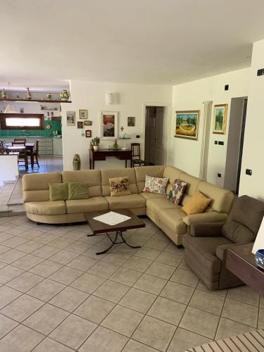 Posezení v ubytování Casa di Eli e Matte