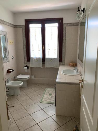 Koupelna v ubytování Casa di Eli e Matte
