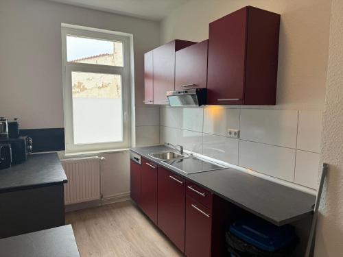 Dapur atau dapur kecil di Hildesheimer Comfort