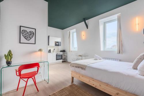 Studio équipé avec parking gratuit