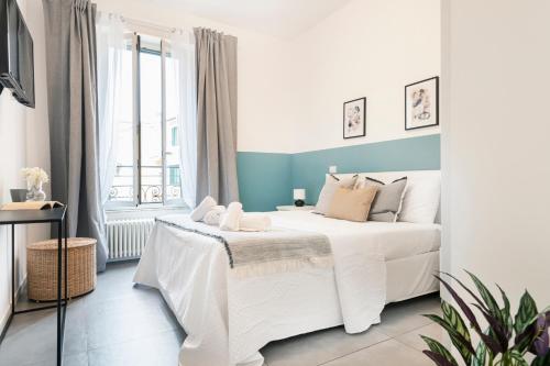 Кровать или кровати в номере Easylife - Milano - G Emiliani 1 114 - Porta Romana