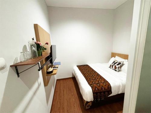 Cama o camas de una habitación en Florens Inn