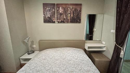 Katil atau katil-katil dalam bilik di Peaceful Stay at MT Khlong Luang Self-Check-in