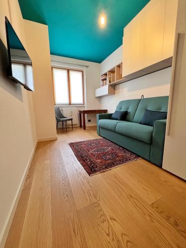 Χώρος καθιστικού στο Casa Alce