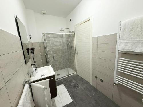 Bilik mandi di B&B Al Centro