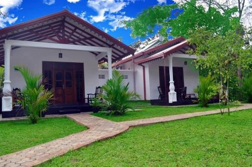 Zahrada ubytování Scenic Cottage Sigiriya