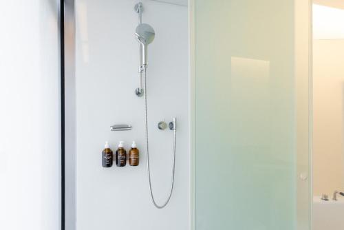 Koupelna v ubytování Greulich Design & Boutique Hotel