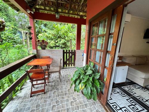 Balkón nebo terasa v ubytování Casa Araribá - Ilha Grande - Vila do Abraão