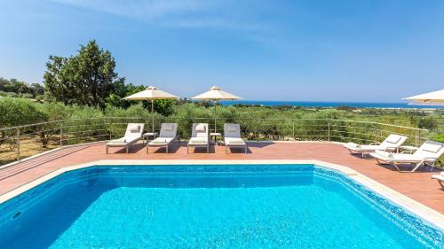 The swimming pool at or close to Villa Anastasia - Private Pool & Panoramic Views