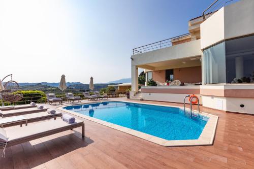 The swimming pool at or close to Villa Anastasia - Private Pool & Panoramic Views
