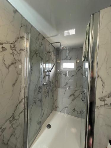 Un baño de Camping Waldfrieden