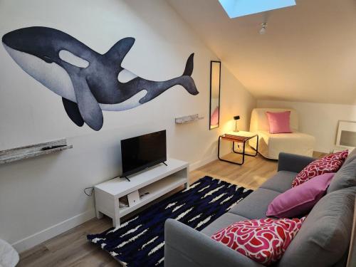 Studio downtown, proche ville close, Wifi