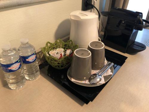 アパートホテル グウェンディにあるコーヒーまたはお茶