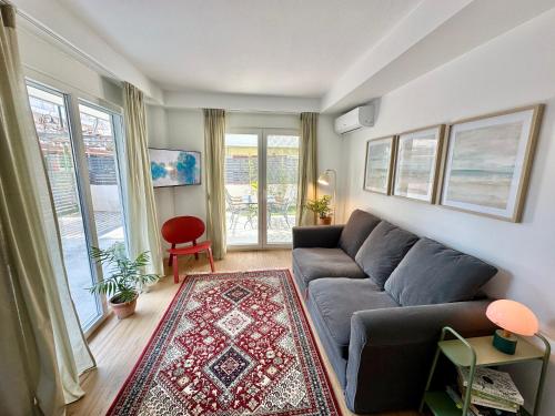 Modern Seaside Retreat with Private Patio and Parking - Blue Zone Homes