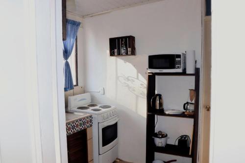 Η κουζίνα ή μικρή κουζίνα στο Apartamentos Estudio Junto al Mar