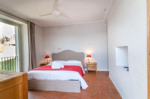 Ένα ή περισσότερα κρεβάτια σε δωμάτιο στο Locanda Pozzetto
