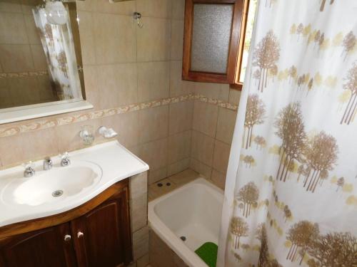 Koupelna v ubytování Puerto Palo