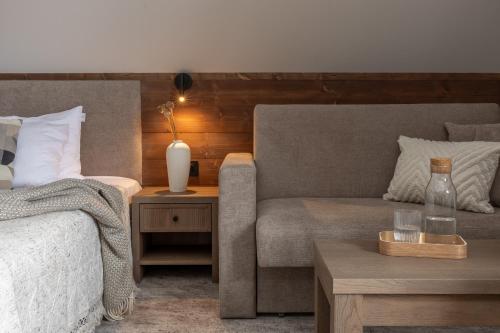 Χώρος καθιστικού στο Tylickie Wzgórze Spa & Wellness pensjonat dla rodzin z dziećmi