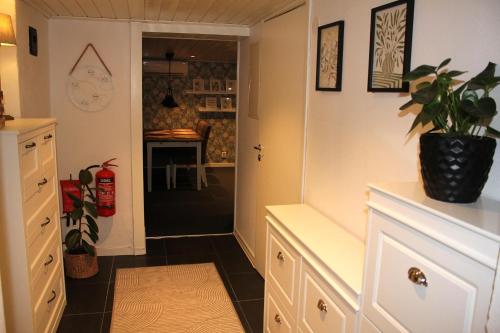 Kuchyň nebo kuchyňský kout v ubytování Gamletull Guesthouse