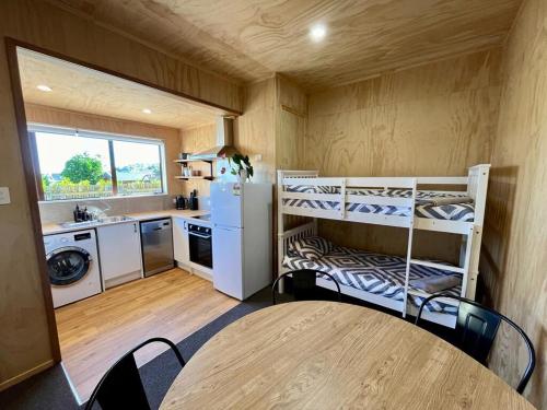 Dapur atau dapur kecil di Beach Side Guest House