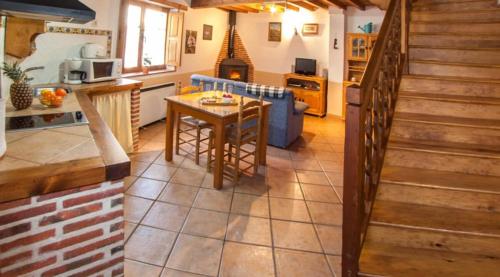 Kuchyňa alebo kuchynka v ubytovaní Casa Rural El Molinero
