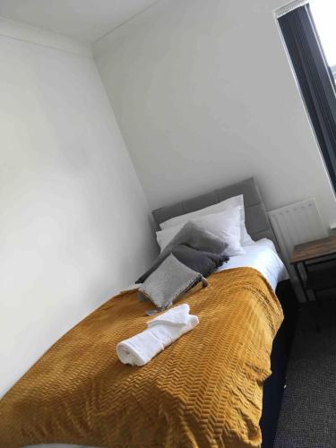 Cama o camas de una habitación en C Spacious 5 Bed - Pkg WiFi Long Stays