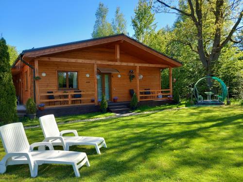 Kebun di luar Forest Edge Cottage