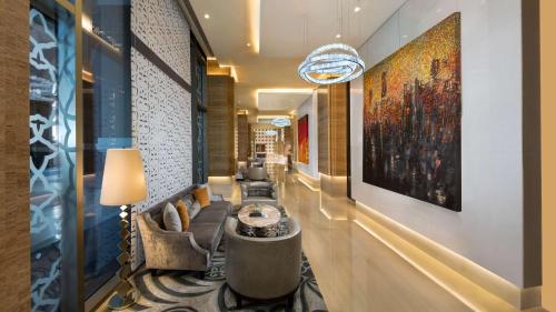 Zona d'estar a Kempinski Hotel Mall of the Emirates, Dubai