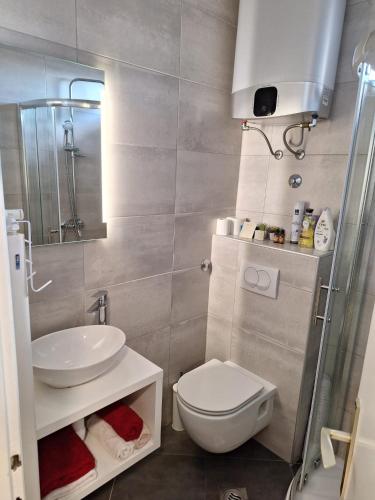 Phòng tắm tại Apartment Apex penthouse self check-in