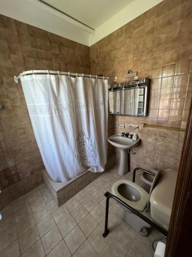 Ένα μπάνιο στο Casa Cecile