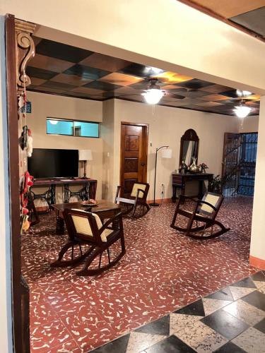 TV/trung tâm giải trí tại Casa Mestiza