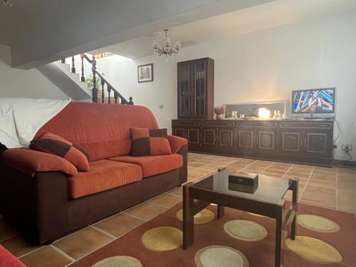 Χώρος καθιστικού στο Rincón rural