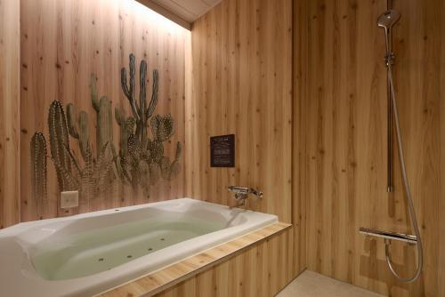 Koupelna v ubytování 袖ヶ浦c COAST HIKE HOTEL
