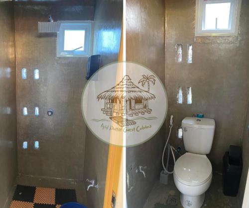 Koupelna v ubytování Igid Puttot Guest Cabins