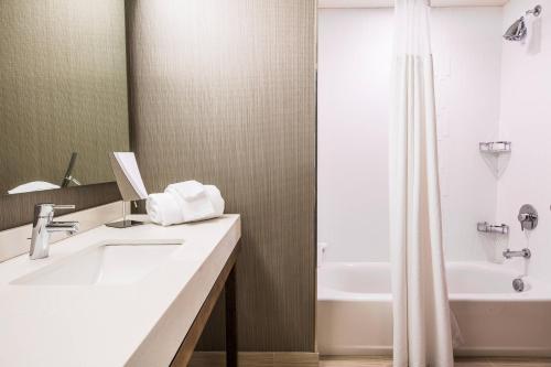 Koupelna v ubytování Courtyard by Marriott Columbia Cayce