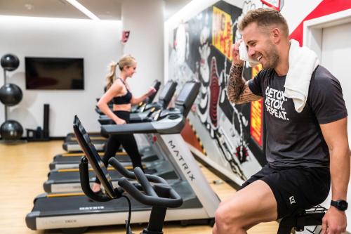 Fitness centrum a/nebo fitness zařízení v ubytování W Aspen