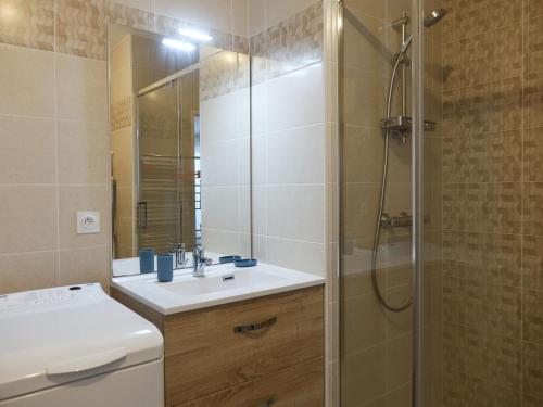 O baie la Appartement 2 à 4 personnes, proche du Golfe du Morbihan - FR-1-639-131